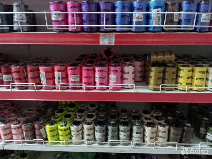 Veritas Нитки швейные 100% PE 40/2 в ассортименте