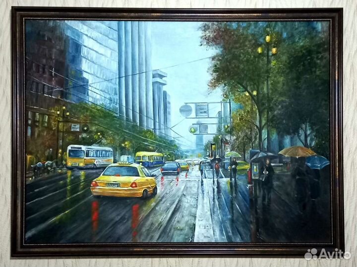 Картина маслом на холсте 80на60см