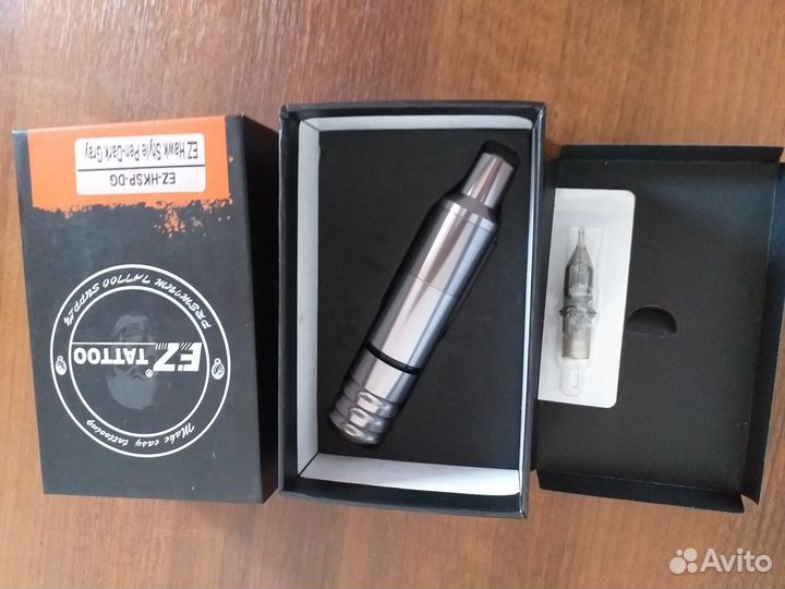 Тату-машинка роторная EZ tattoo с блоком