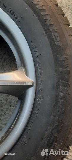 Зимняя резина с литыми дисками для рено дастер