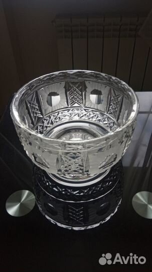 Ваза хрустальная СССР