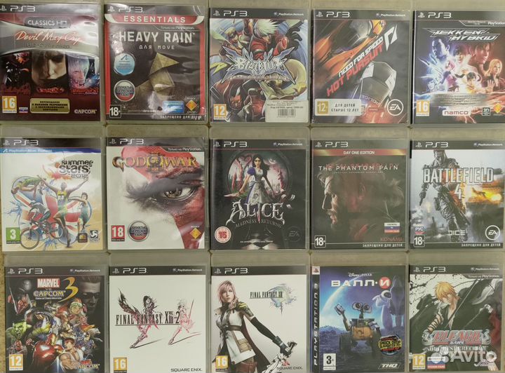 Игры/диски на ps3/playstation 3