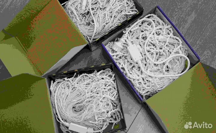 Гирлянда бахрома 25м