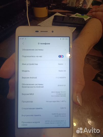 Xiaomi Redmi 4A, 2/16 ГБ