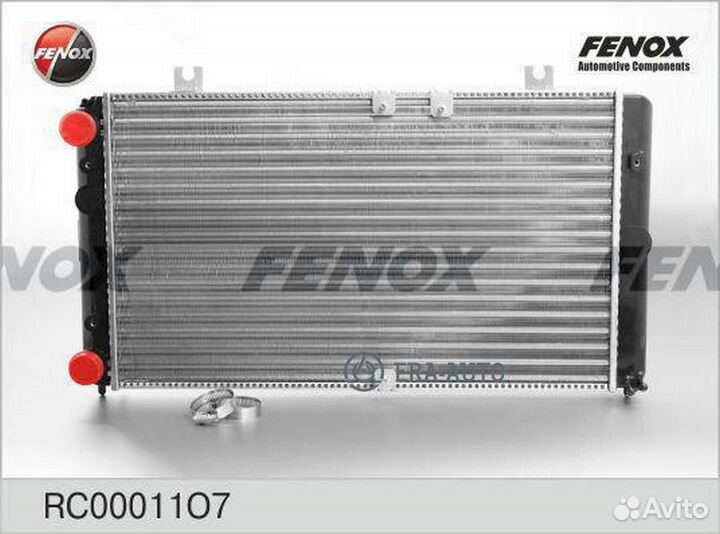 Fenox RC00011O7 Радиатор охлаждения сборный алюмин