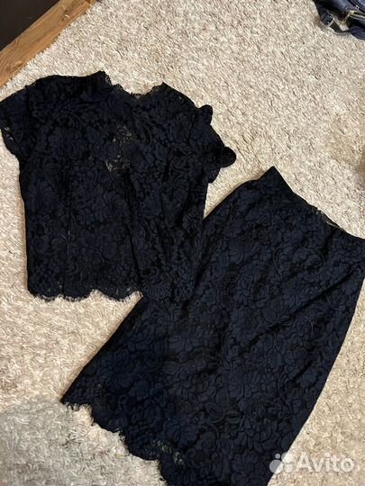 Костюм юбка и топ вечерний