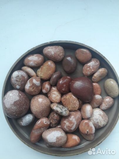 Галька морская для аквариумов