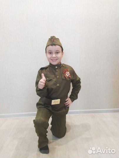 Прокат военный костюм