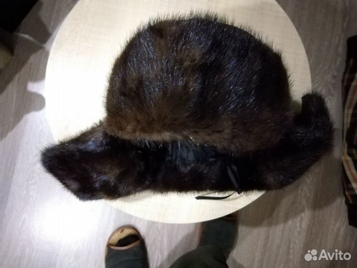 Новая зимняя норковая шапка