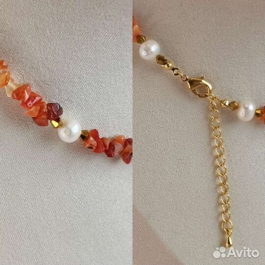 Стильный чокер/бусы/колье/ожерелье