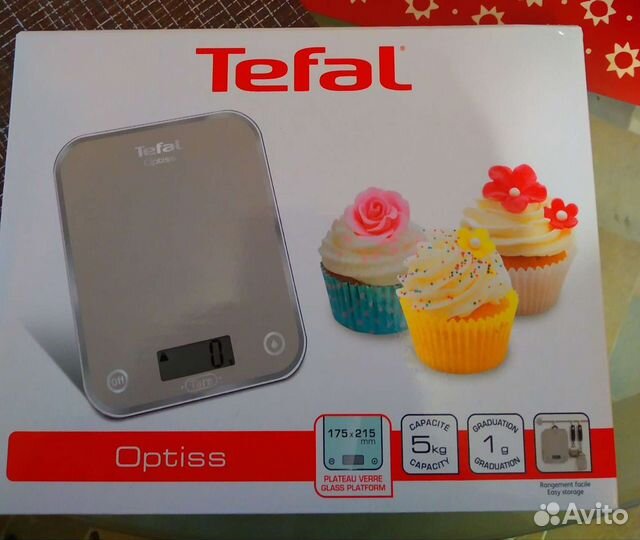 Весы кухонные новые tefal