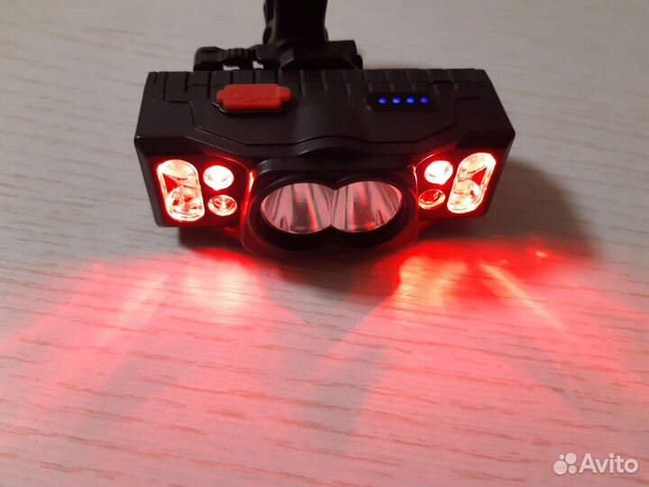 Фонарь для велосипеда два в одном