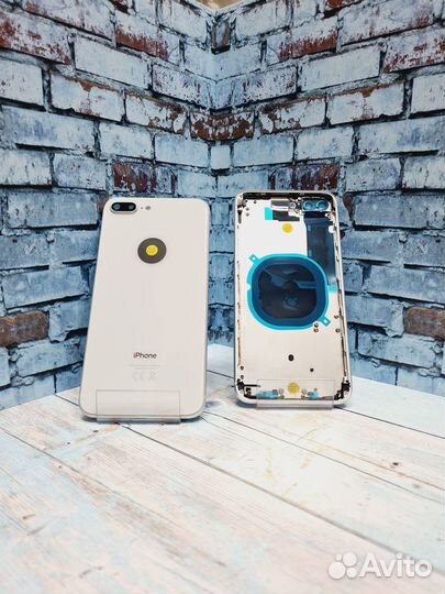 Корпус для iPhone 8 Plus, премиум, цвет белый