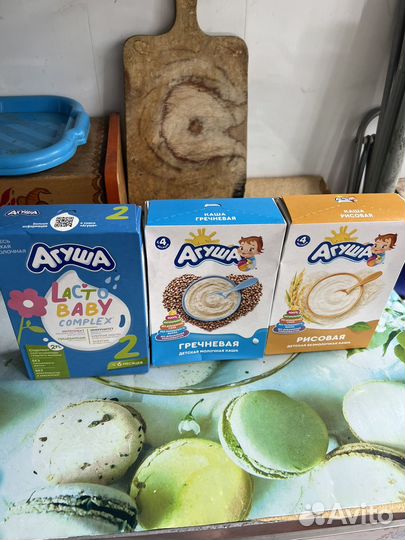 Смесь и каша агуша