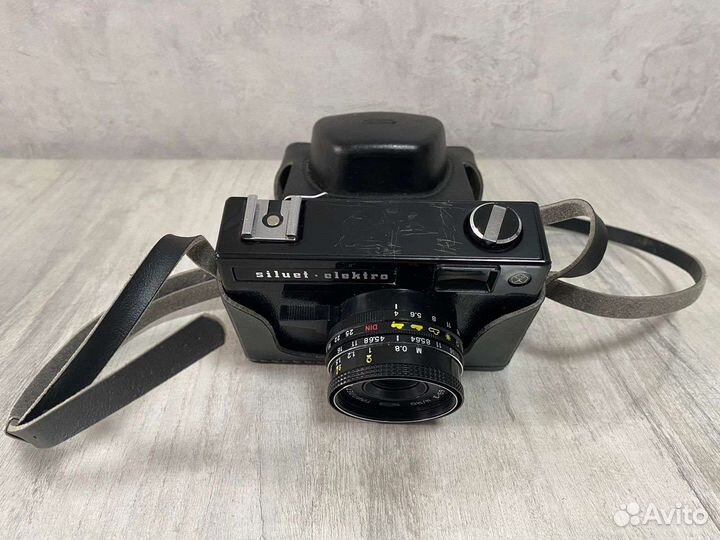 Плёночный Фотоаппарат зенит е, смена 8м, siluet