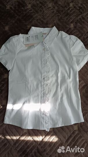 Новые блузки р. 122-128