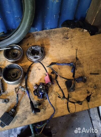 Запчасти на мопед альфа дельта