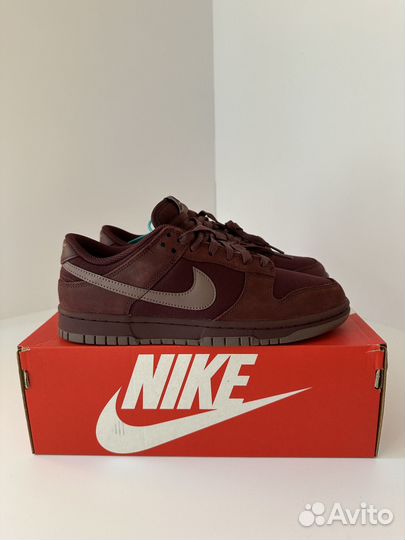 Оригинальныве Nike dunk low Premium Burgundy Crush