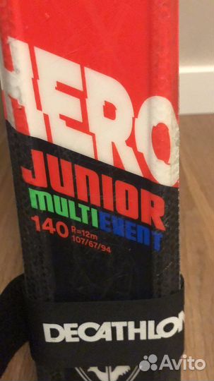 Горные лыжи Rossignol hero JR, 140 см
