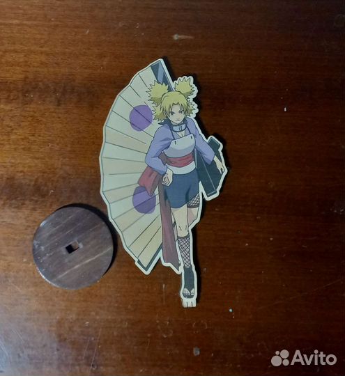 Деревянный стенд наруто