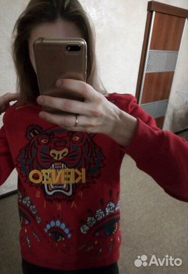 Свитшот на флисе