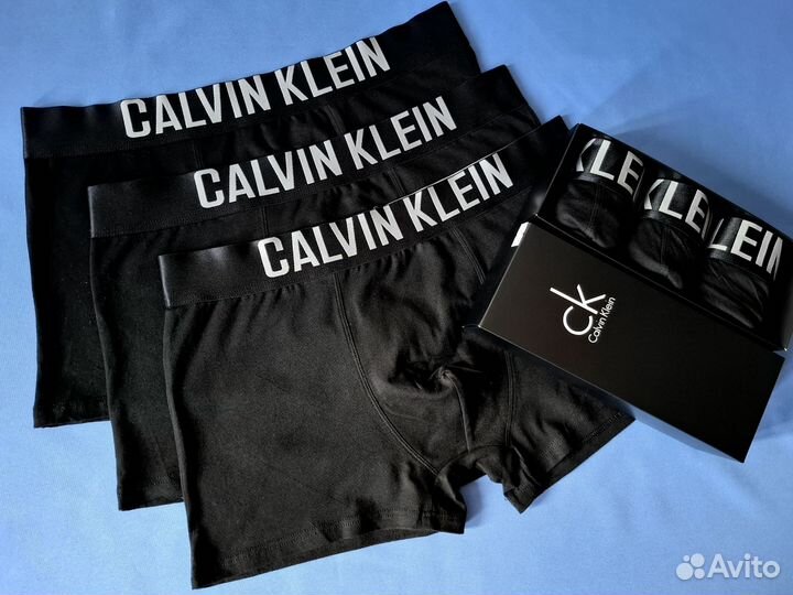 Трусы мужские боксеры calvin klein 6шт