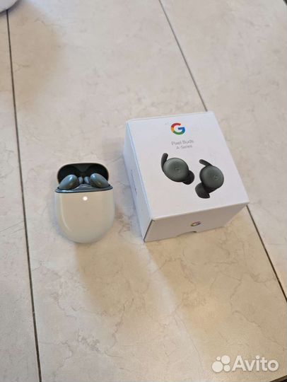 Google Pixel buds A-series dark olive