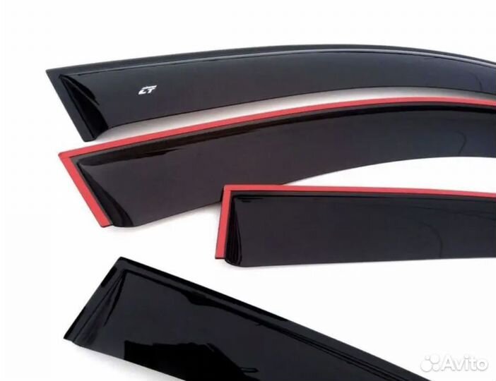 Дефлекторы окон Skoda Rapid. с 2013 года