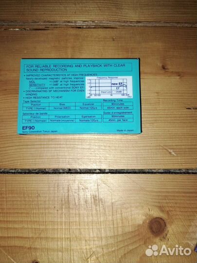 Аудио кассета новая запечатанная