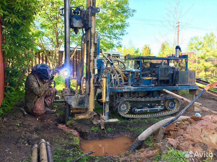 Бурение скважин на воду малогабаритной установкой