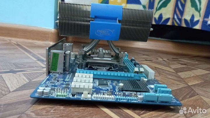 Материнская плата 1155 с процессором