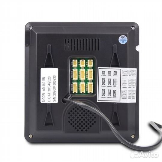 Комплект видеодомофона, аналог, 600твл, Обз. 110