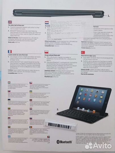 Клавиатура для iPad Logitech