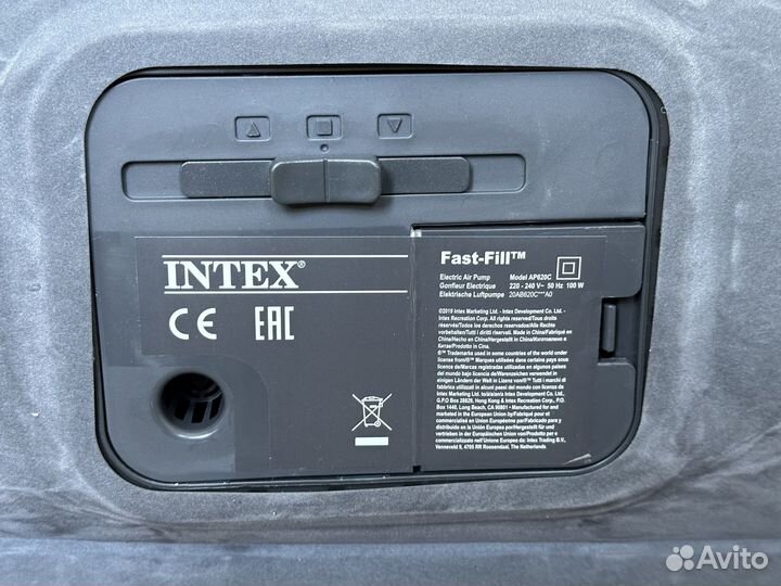 Надувной матрас (кровать) Intex 203х152х46