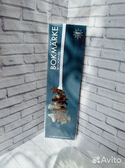 Закладки для книг металлическая Moomin