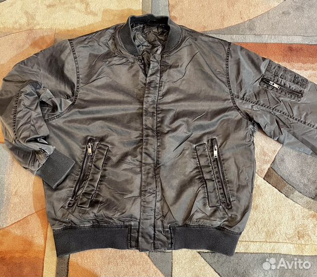 Бомбер oversize р. S M L XL XXL