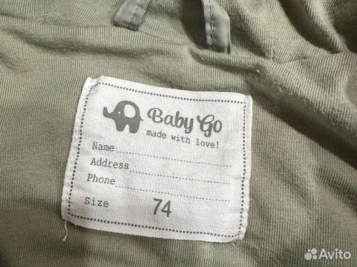 Комбинезон демисезонный 74