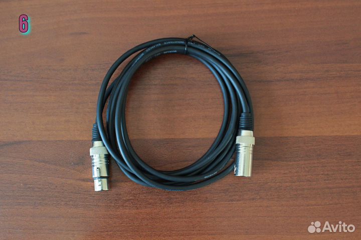 Микрофонные и инструментальные кабели XLR, TRS