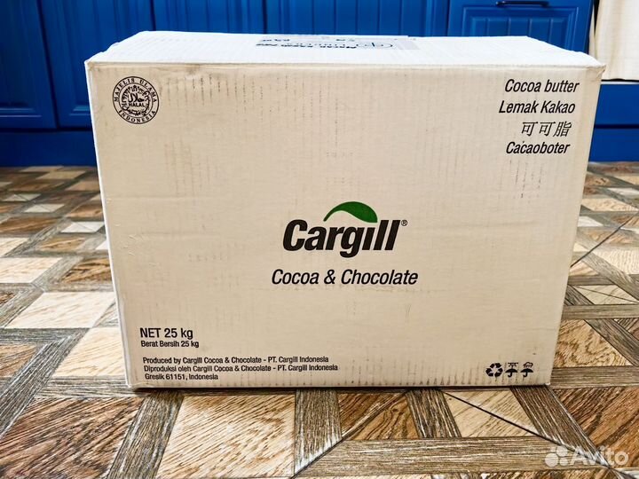 Какао масло рафинированное. Индонезия