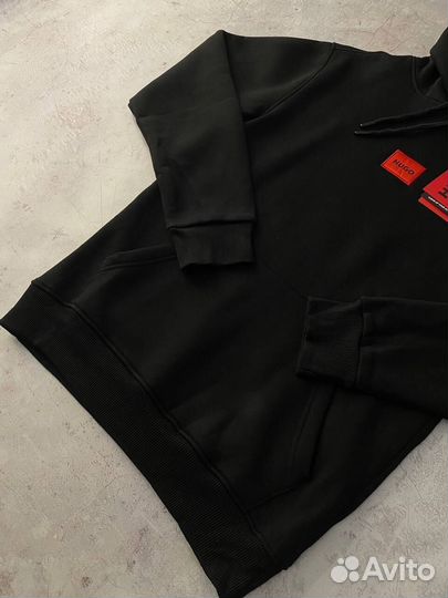 Худи Hugo Boss черное новое