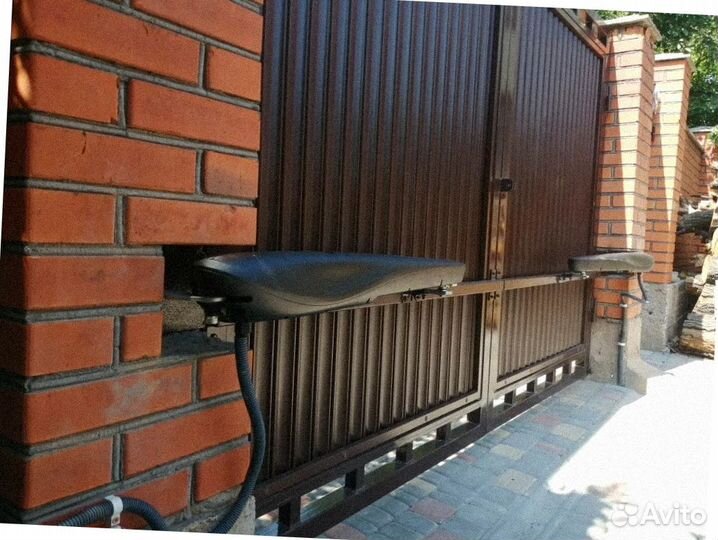 Автоматика для распашных ворот (Alutech)