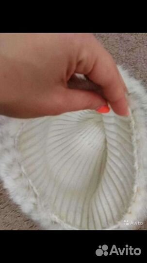 Шапка норковая женская