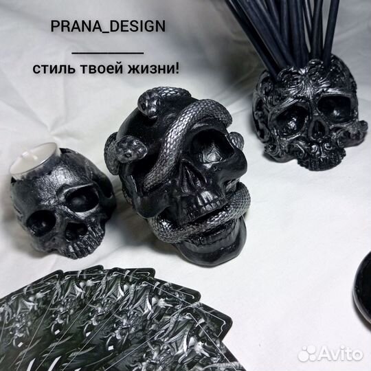 Статуэтка/подсвечник/кашпо Декор из гипса