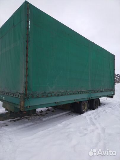 Прицеп тентованный Kogel AN 18, 2001