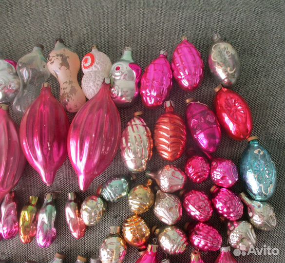 Елочные игрушки СССР
