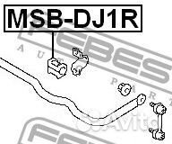 Втулка заднего стабилизатора d19 msbdj1R