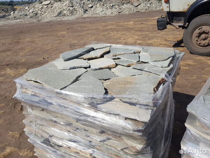 Плитняк златолит серебро