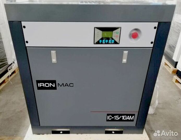 Винтовой компрессор ironmac IC 7,5/10 digi