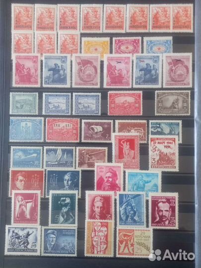 Супер коллекция Почтовых маркок Война War в альбом