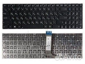 Клавиатура для ноутбука Asus X502, X502CA черная